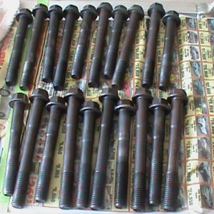 cleanup of valve train, intake prep