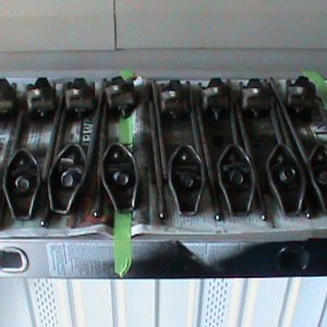 cleanup of valve train, intake prep