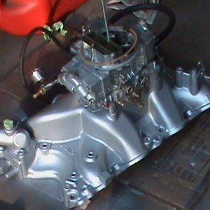 cleanup of valve train, intake prep