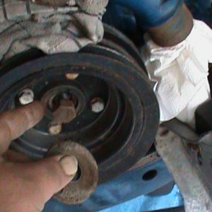front cover dissassembly/cam removal