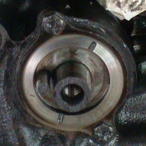 front cover diassembly/cam removal