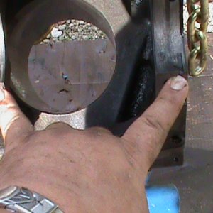 cam bearing removal