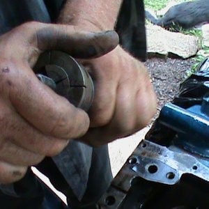 cam bearing removal