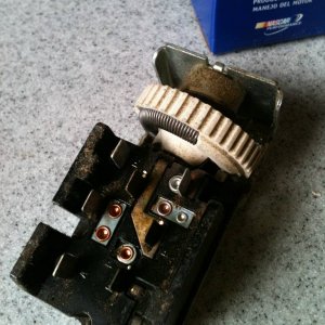 Headlamp switch