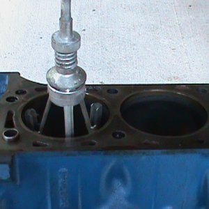 Crank buffing,block honing,cam bearing installation