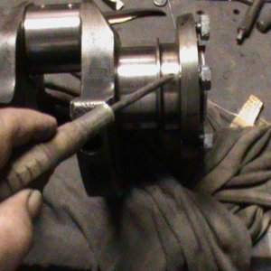 Crank buffing,block honing,cam bearing installation