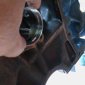 can bearing installation  Block Painting