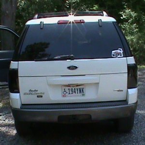 Blackout kit on the Explorer