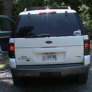 Blackout kit on the Explorer