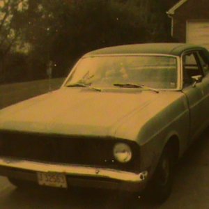 my very first car 1968 Ford falcon Futura sport coupe