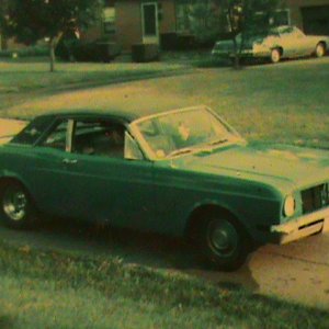 my very first car 1968 Ford falcon Futura sport coupe