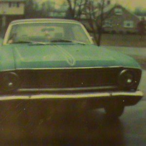 my very first car 1968 Ford falcon Futura sport coupe