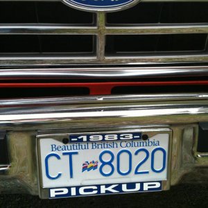 License plate holder
