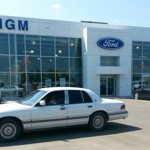 The New MGM dealership Red Deer