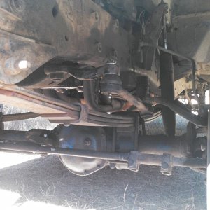 Corrected steering arm