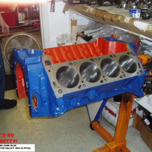 Engine ready for some parts!