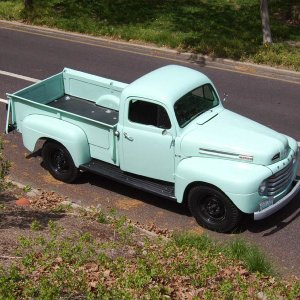 Finished photographs of the Big Tank, 1950 Ford F3