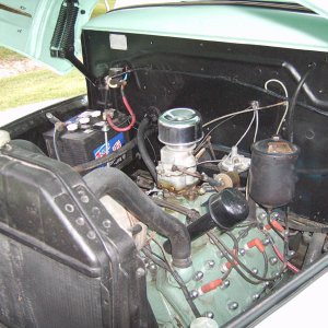 Engine bay of the Big Tank