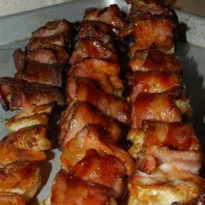 bacon-wrapped shrimp