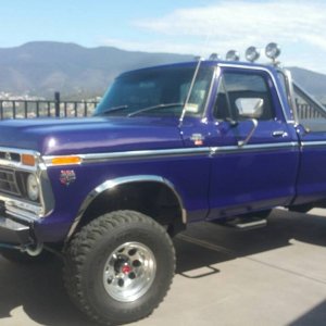 my new interior for my 1977 f150