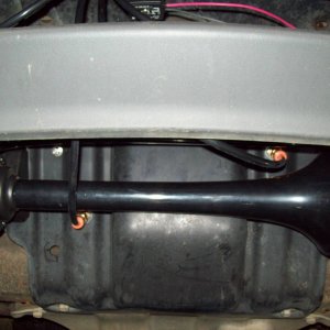 Front looking directly under the airdam