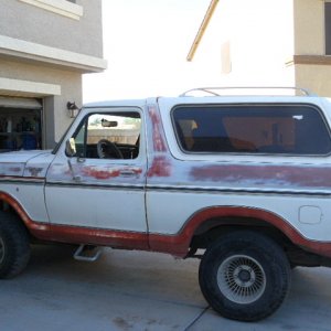78 bronco project
