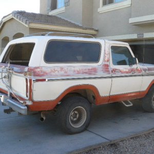 78 bronco project