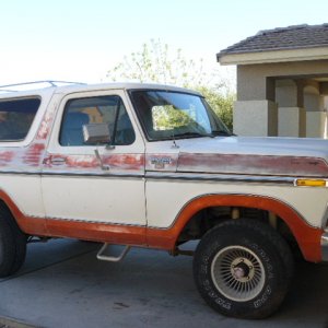 78 bronco project