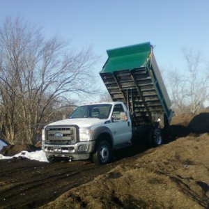 2011 F-450 DUMP TRUCK