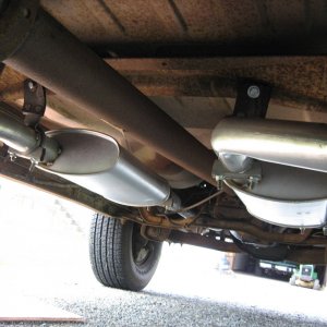 New exhaust