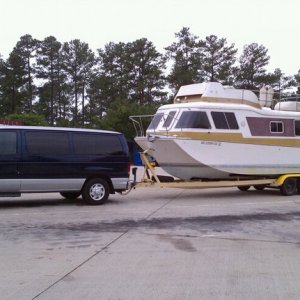 Towing Big Duck
