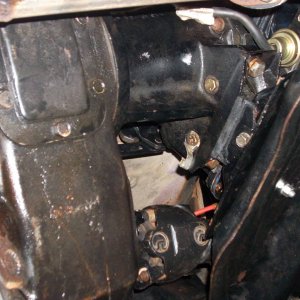transfer case to trans adapter passenger side