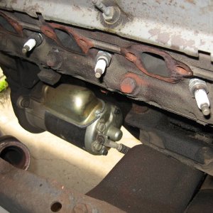 Exhaust manifold replacement