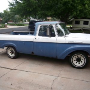 62 F100 Unibody Longbed Custom Cab