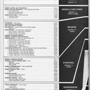 1978 Ford Truck Manual, Volume 1(Chassis)