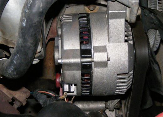 130amp 3G Atternator  Clearance View