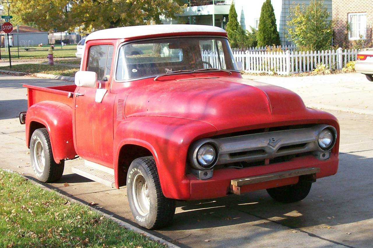 1956 F100 Custom Cab...running project !