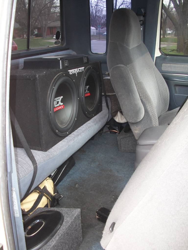 1991 F-150 Behind the Seat