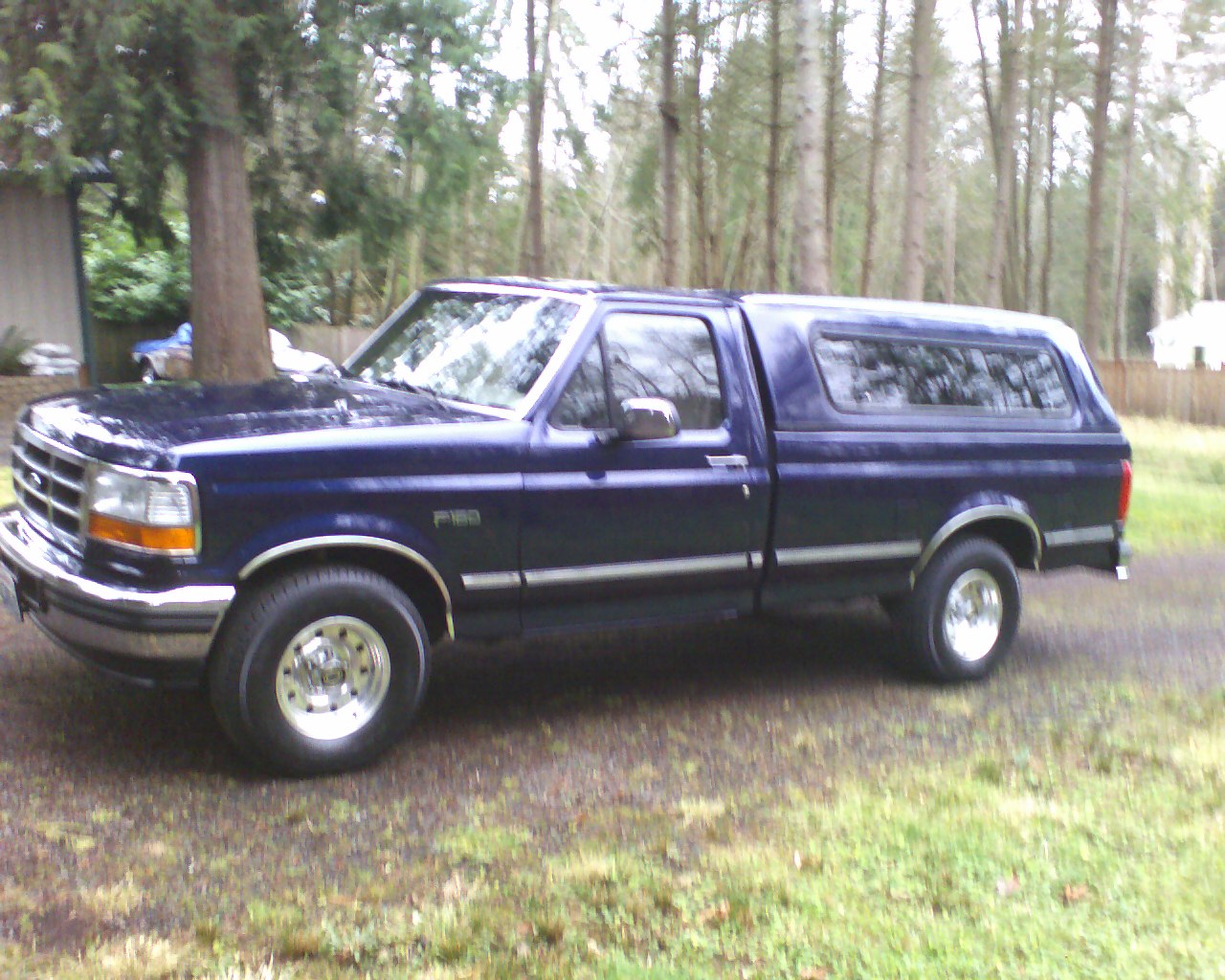 1995 BLUE-150 4.9 5sp TIP OVER FIXER UPPER