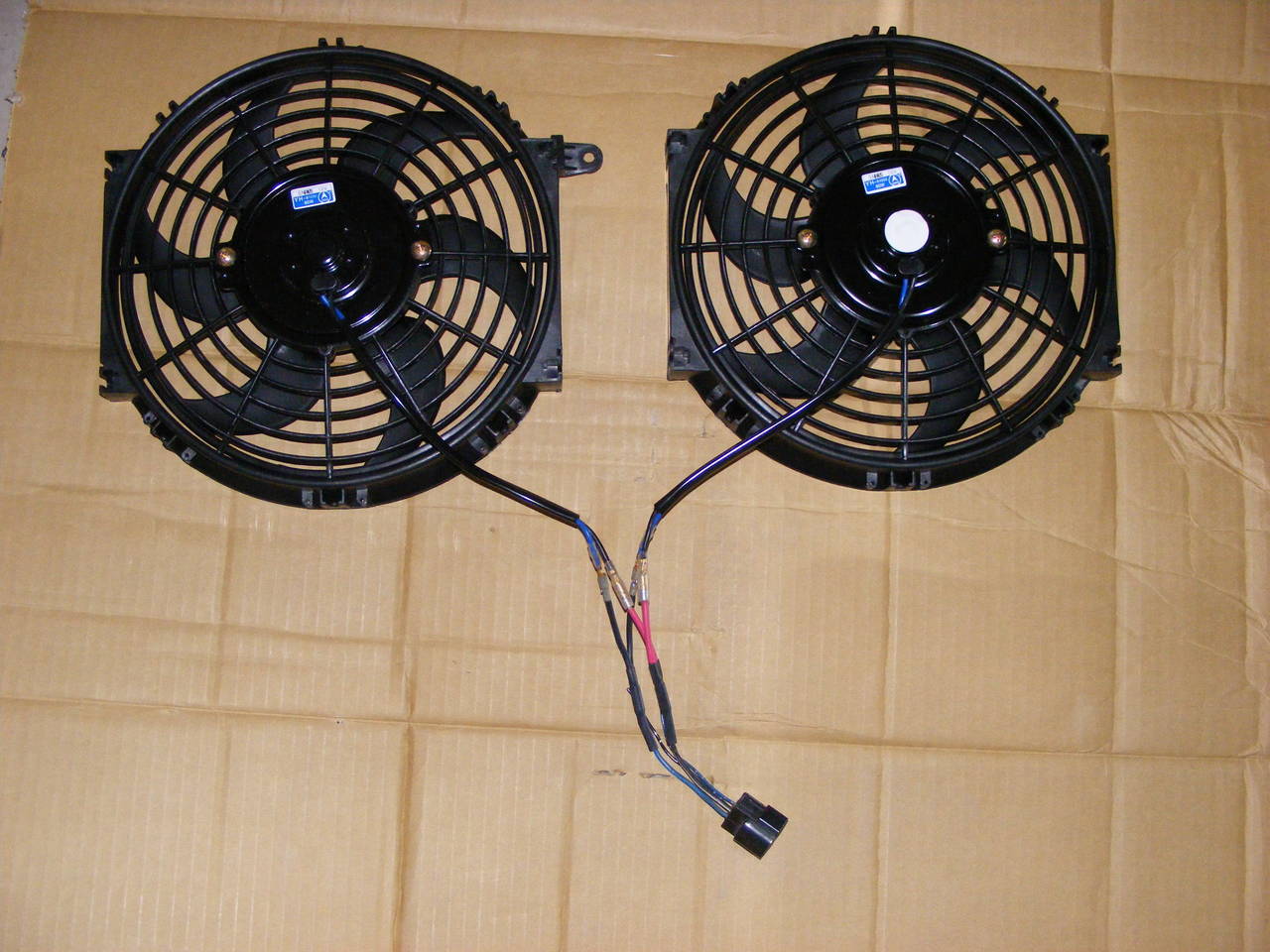 2 X 10&quot; A/C fans