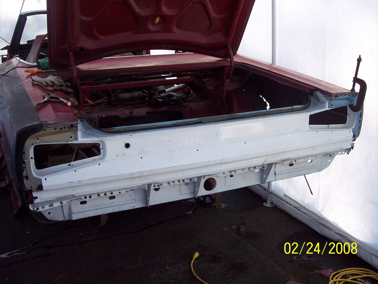 68 Coronet Tail panel