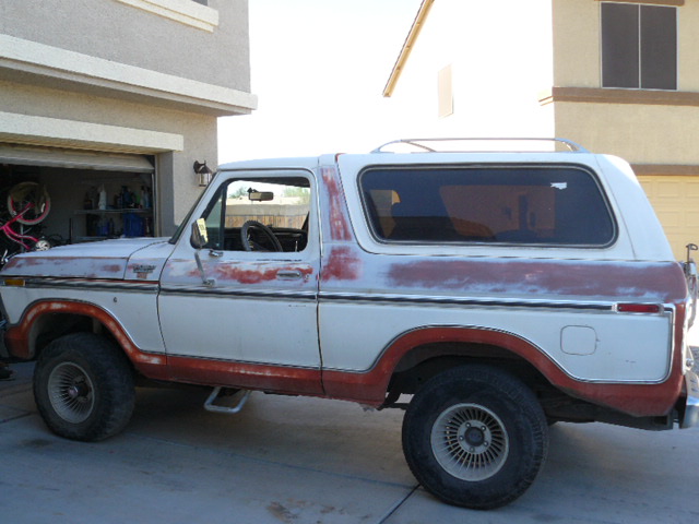 78 bronco project