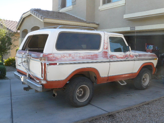 78 bronco project