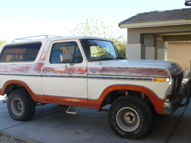 78 bronco project