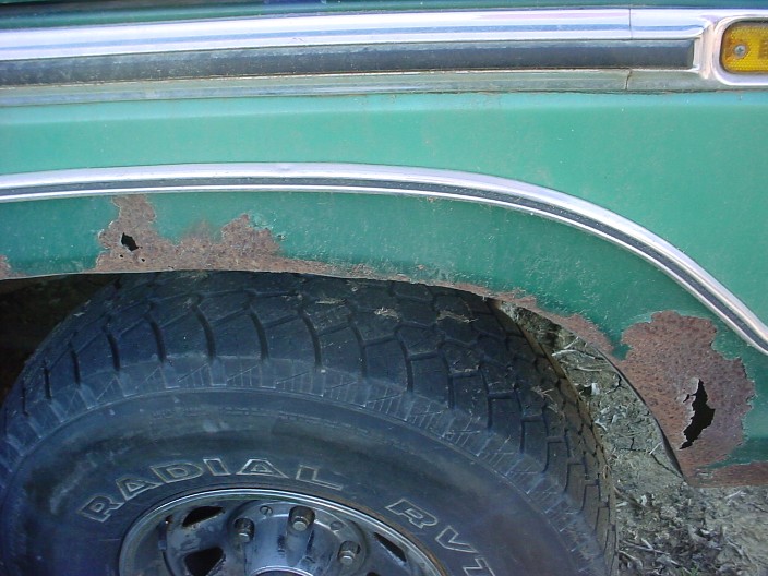 a bit of rust trouble