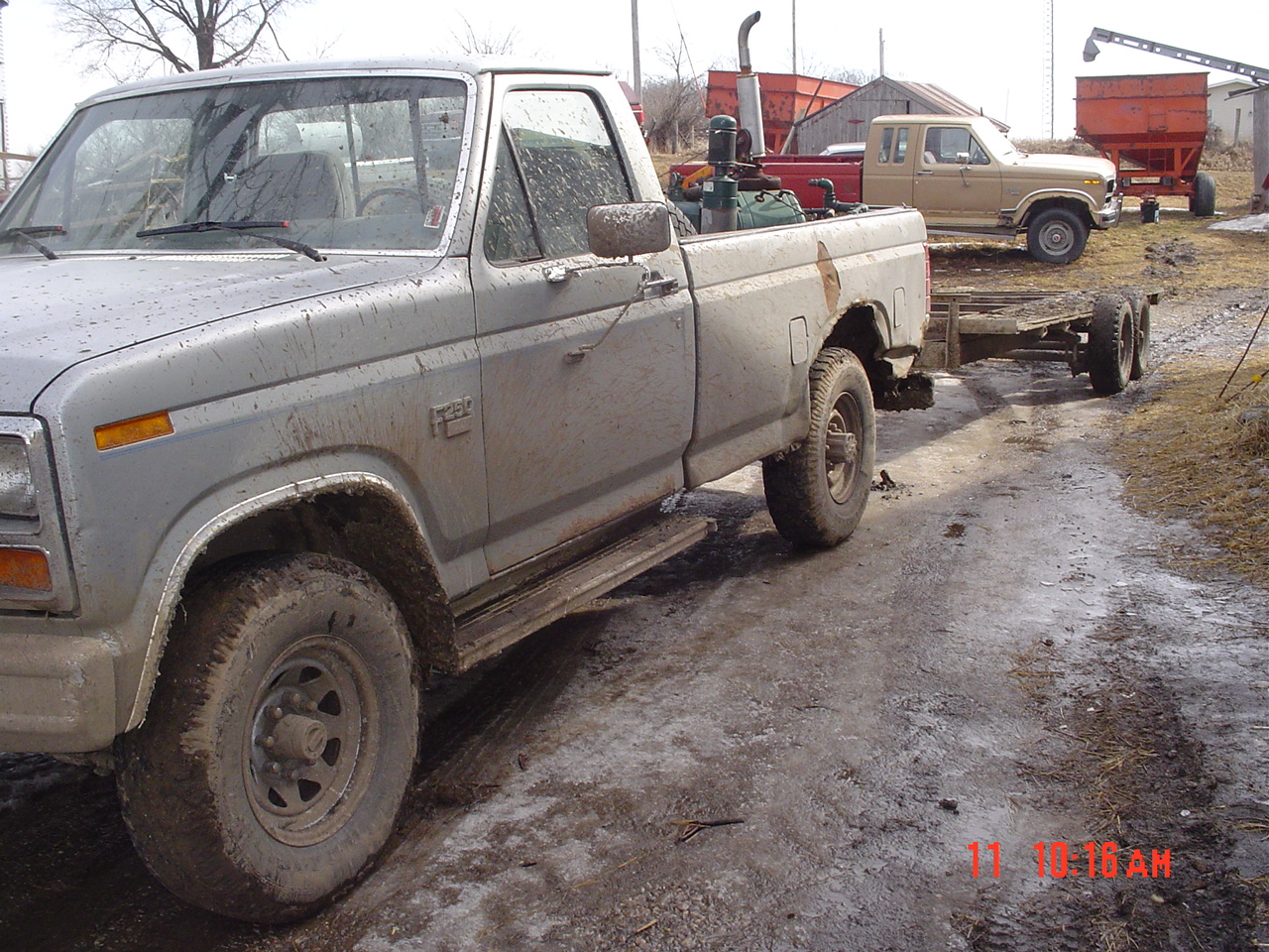 A little muddy after an auction