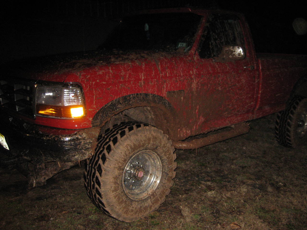 After pulling Chevy out of the mud