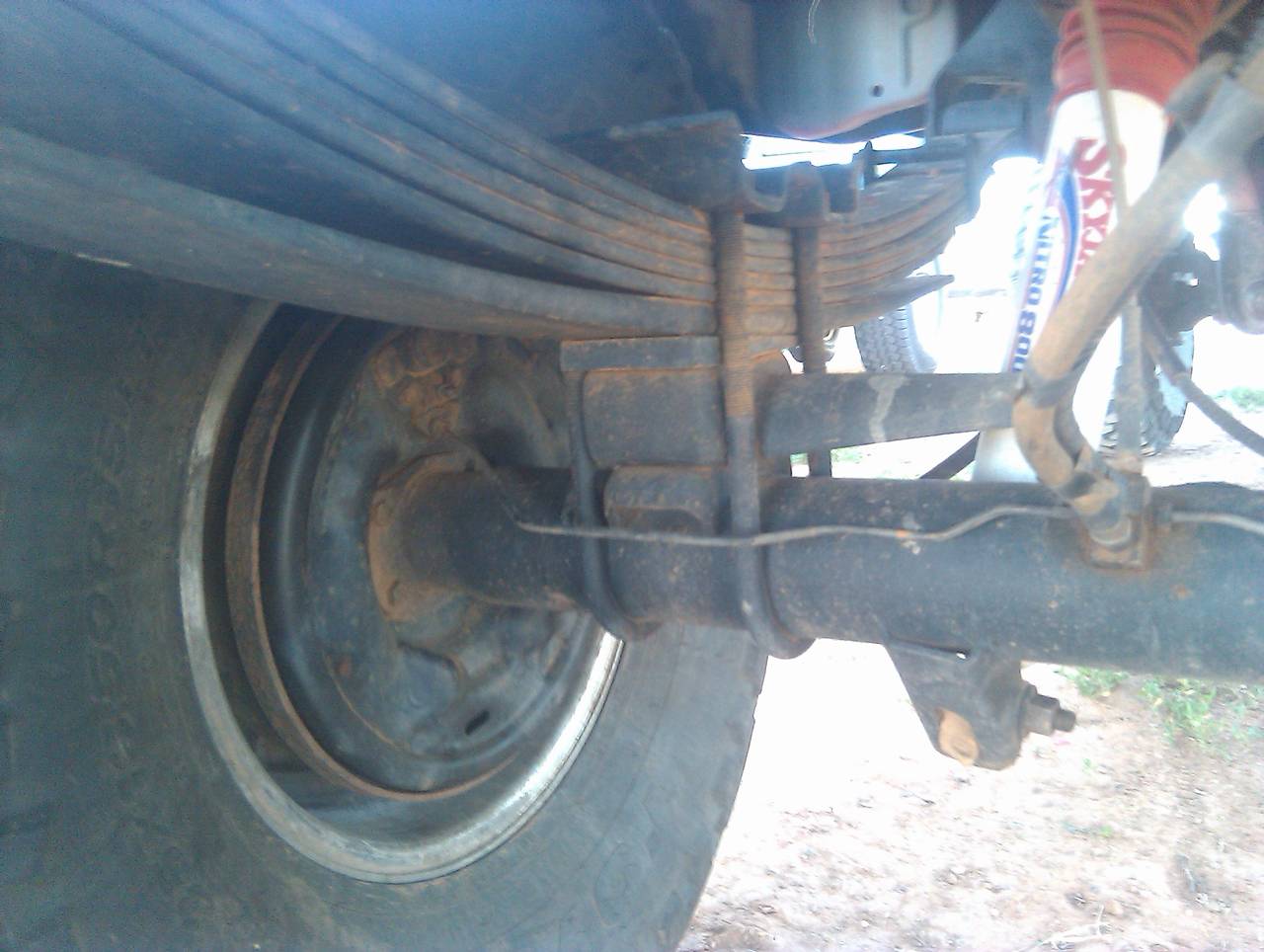 another shot of the rear spacer block