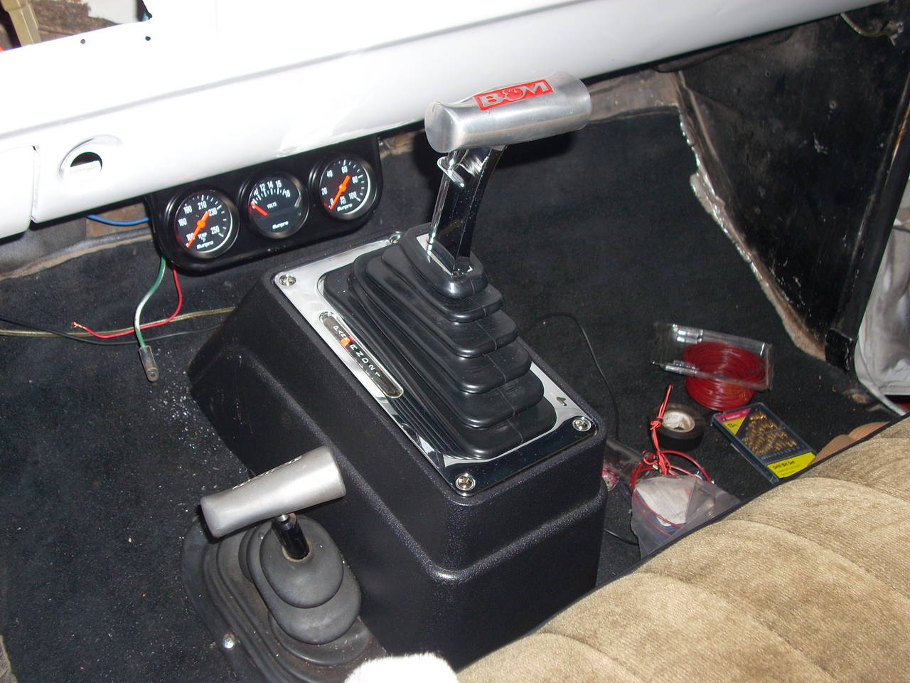 B B &amp; M light truck megashifter &quot;for those power shifts&quot;