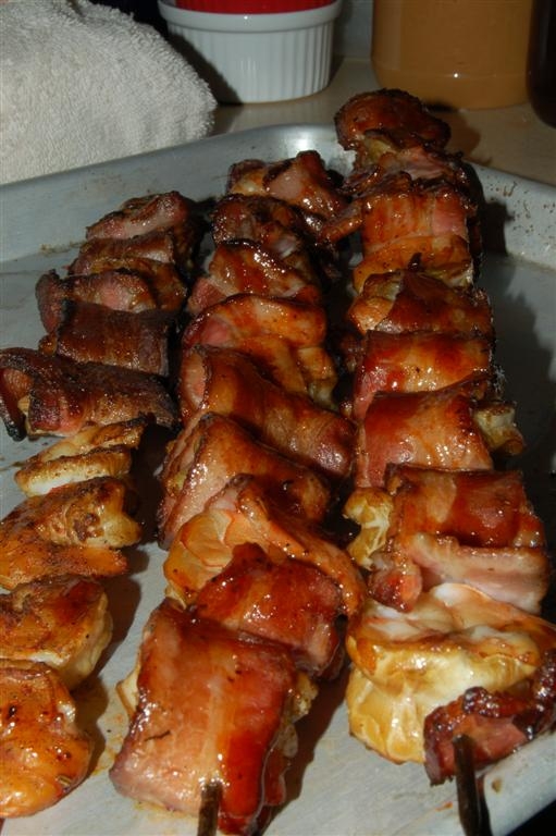 bacon-wrapped shrimp